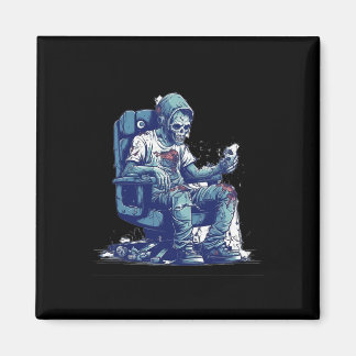 Aimant Jeu Zombie Halloween Costume Jeu vidéo jeu C