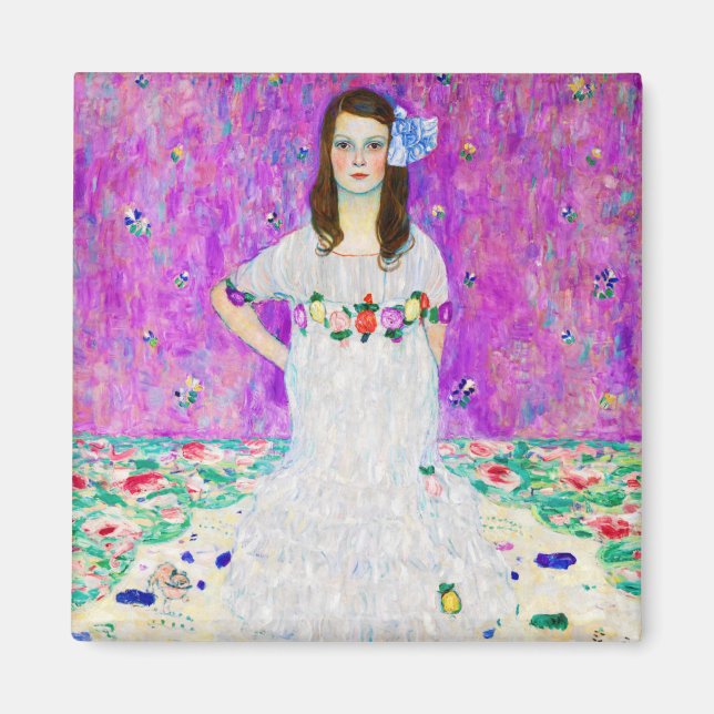 Aimant Jeune fille, Gustav Klimt (Devant)