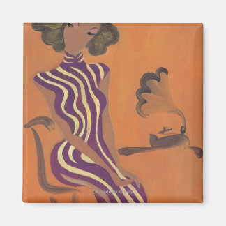 Aimant Jeune florissant n° 8