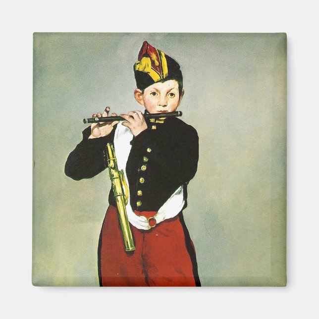 Aimant Jeune flûtiste, ou Le Fifre Edouard Manet  (Devant)
