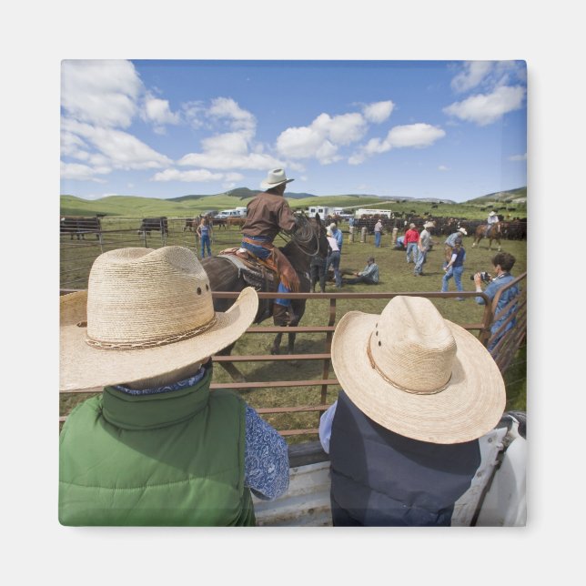Aimant Jeunes garçons au ranch Hughes en 2007 (Devant)