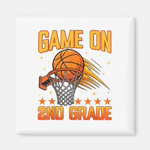 Aimant Jeux Amusants Sur Basketball De 2E Année Premier J