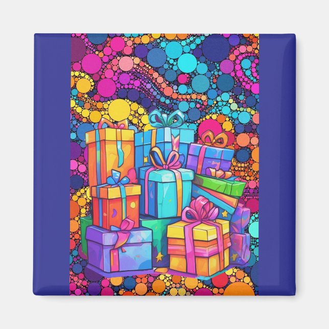 AIMANT JEUX ANNIVERSAIRE À VOUS (Devant)