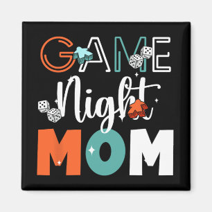 Aimant Jeux de société sur table Night Mom pour la fête d