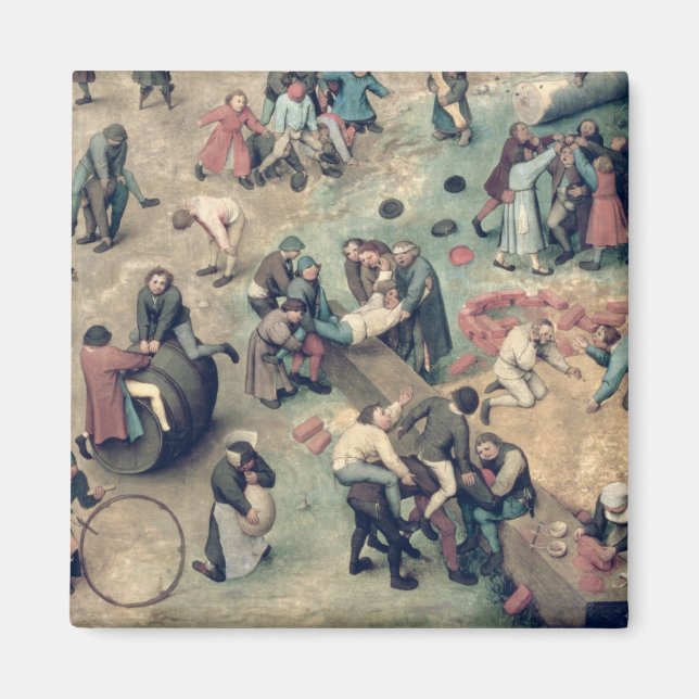 Aimant Jeux pour enfants : détail du bas à droite (Devant)