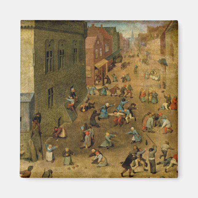 Aimant Jeux pour enfants : détail du haut à droite (Devant)