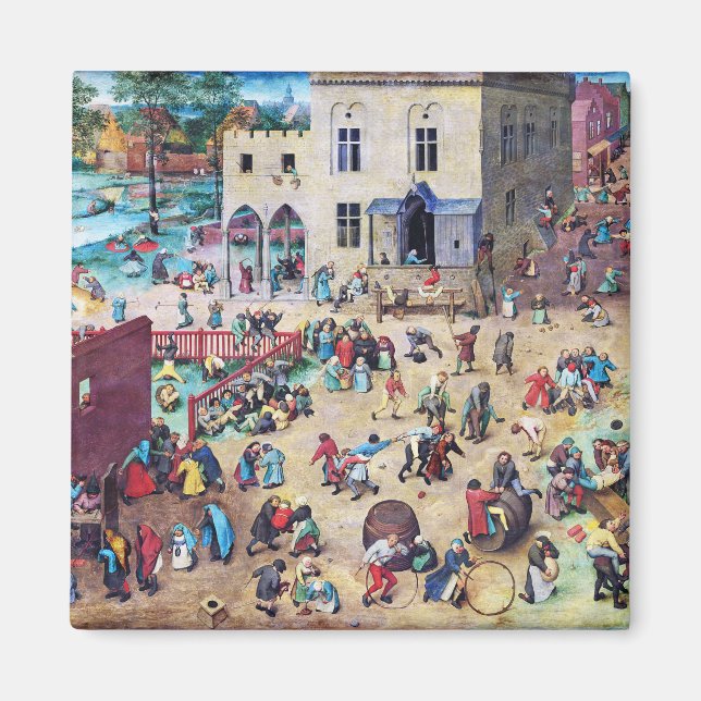 Aimant Jeux pour enfants, Pieter Bruegel (Devant)