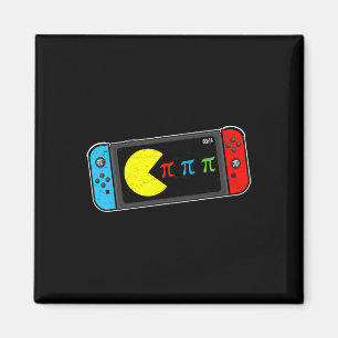 Aimant Jeux vidéo Pi Day Gamer Prof de maths Enfants Garç