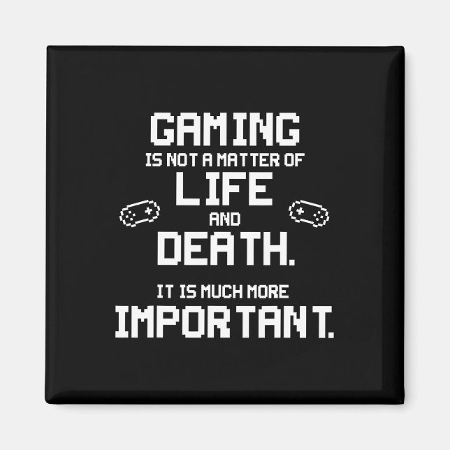 Aimant Jeux Vidéo vintages Funny Pc Console Geek (Devant)