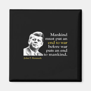 Aimant Jfk John F Kennedy Président Citation de fin de gu