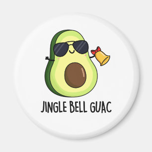 Aimant Jingle Bell Guac Amusant Avocado Pun