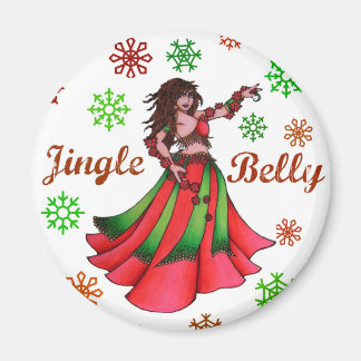 Aimant Jingle Belly Dancer Art original
