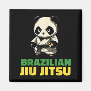 Aimant Jiu Jitsu Brésilien et Panda de Grappling