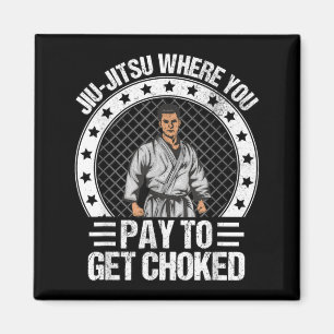 Aimant Jiu-Jitsu brésilien où vous payez pour vous faire 