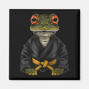 Aimant Jiu-Jitsu Judo MMA Crapaud Taekwondo Grenouille Bo