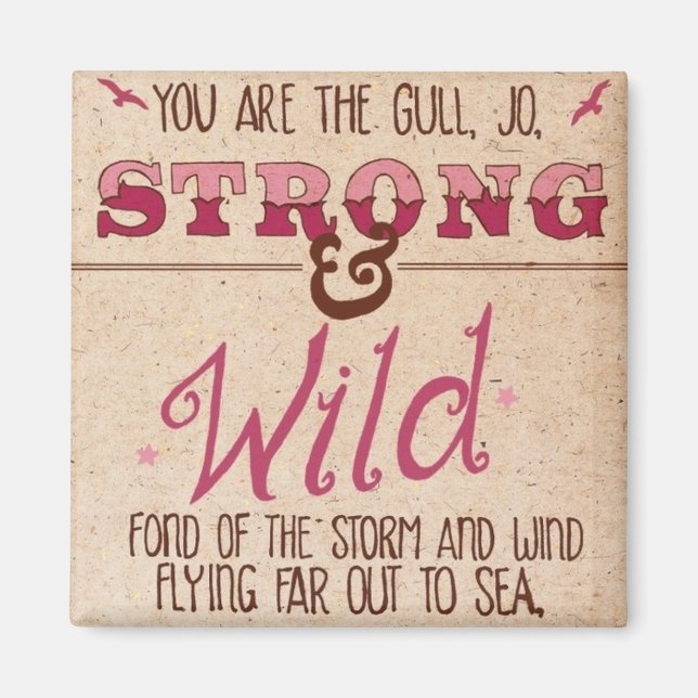 Aimant Jo, Petites Femmes (Devant)