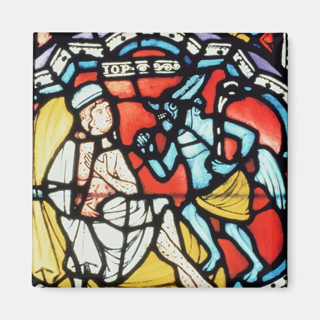 Aimant Job tormented by the Devil, 12th century (Devant)