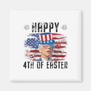 Aimant Joe Biden 4 juillet Joyeuses Pâques 4 juillet État