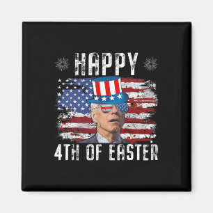 Aimant Joe Biden 4 juillet Joyeuses Pâques 4 juillet État
