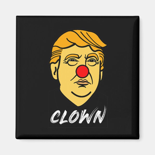 Aimant Joe Biden Donald Trump Clown Circus (Devant)
