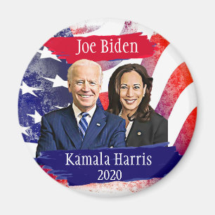 Aimant Joe Biden et Kamala Harris 2020 Élection américain