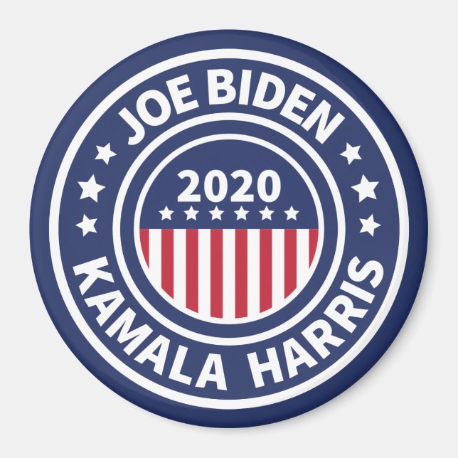 Aimant Joe Biden Kamala Harris 2020 (Devant)