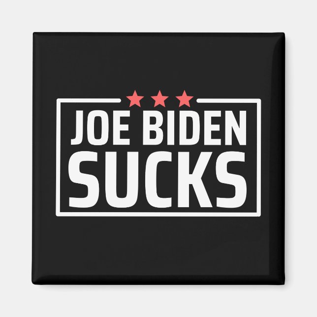 Aimant joe Biden Sucks (Devant)