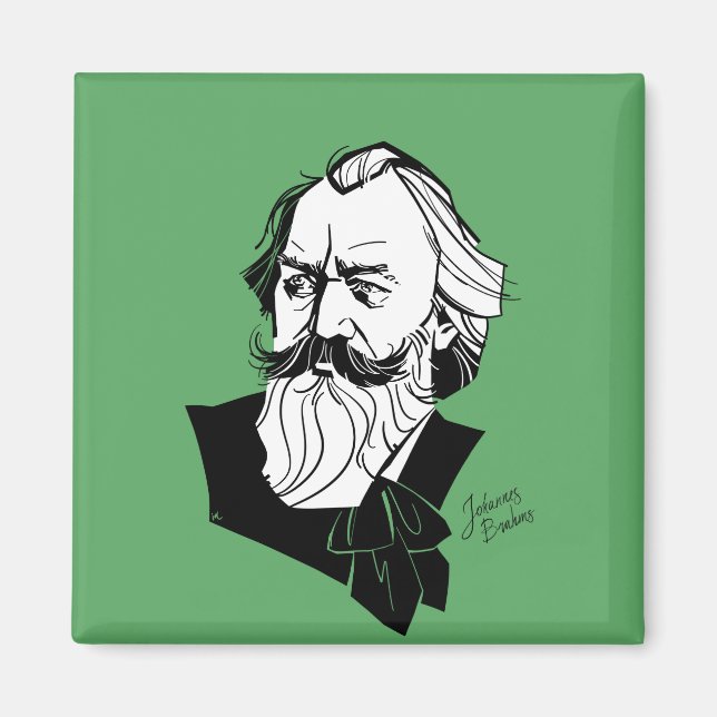 Aimant Johannes Brahms (Devant)