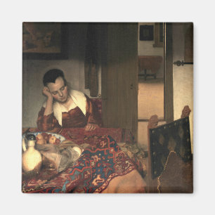 Aimant Johannes Vermeer Dort Une Femme De Maison