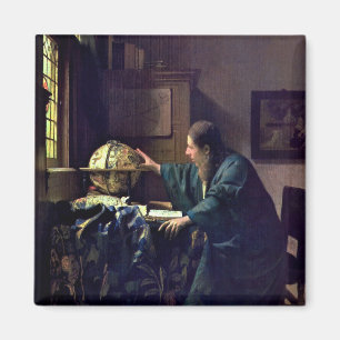 Aimant Johannes Vermeer - L'astronome