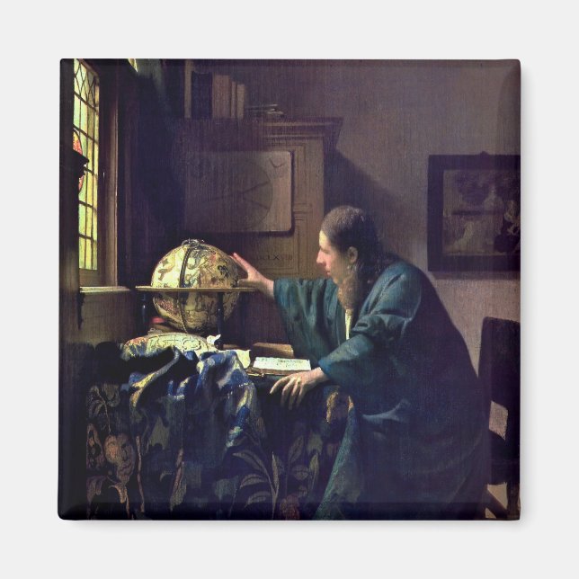 Aimant Johannes Vermeer - L'astronome (Devant)