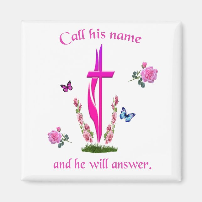 Aimant John 3:16 (Devant)