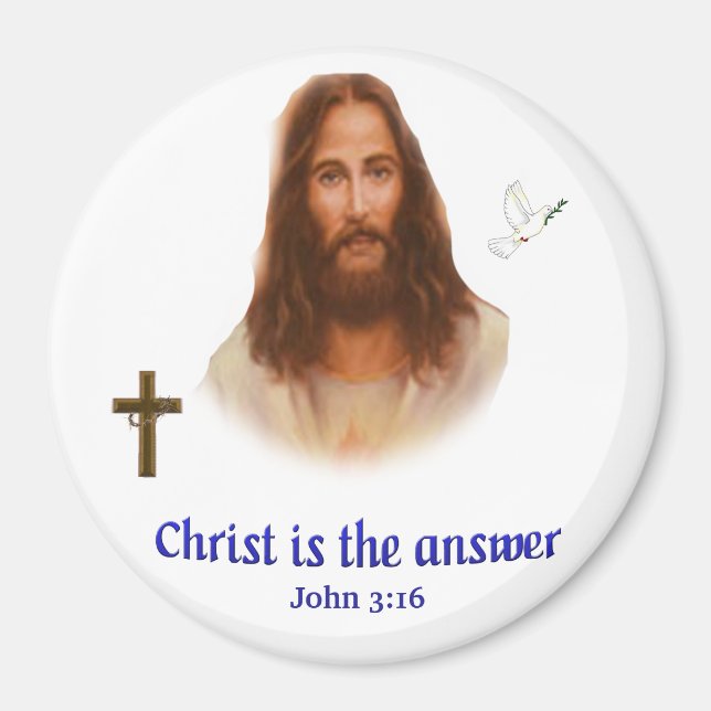 Aimant John 3:16 (Devant)