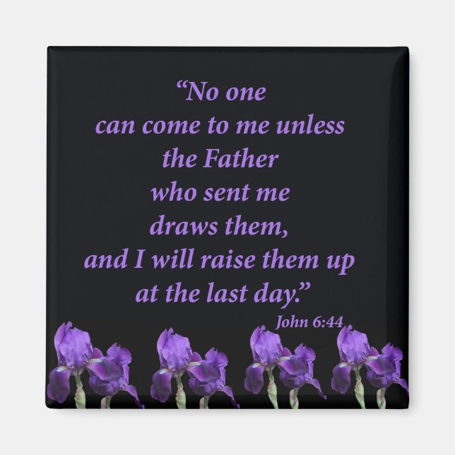 Aimant John 6:44 (Devant)