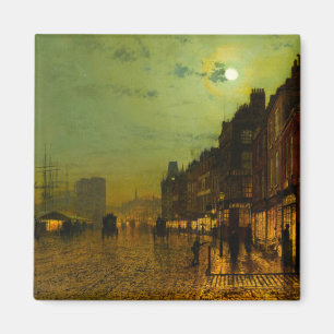 Aimant John Atkinson Grimshaw Quais de Glasgow