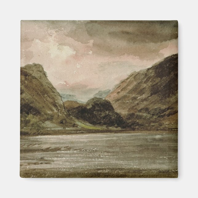 Aimant John Constable | Derwentwater, Cumberland, c.1806 (Devant)