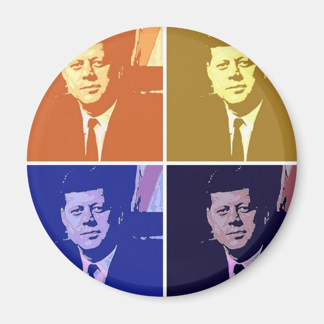 Aimant John F Kennedy (Devant)