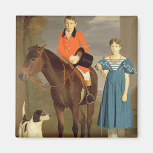 Aimant John Gubbins Newton and his Sister Mary, 1832-33