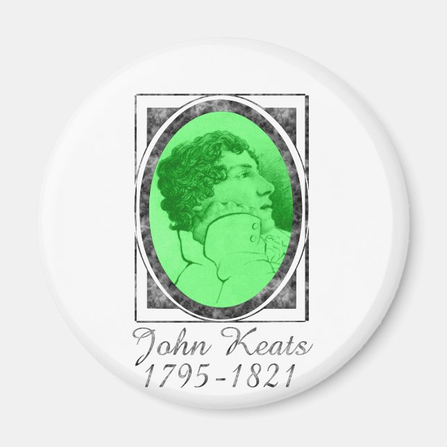 Aimant John Keats (Devant)