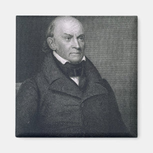 Aimant John Quincy Adams, gravé par John Wesley Paradis