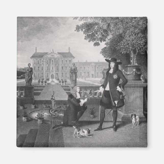 Aimant John Rose le jardinier du roi (Devant)