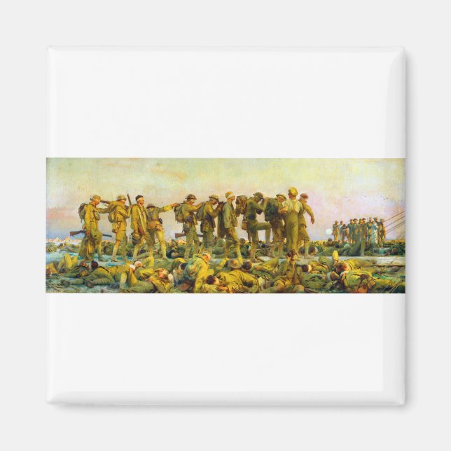 Aimant John Singer Sargent Gaded Soldiers (Devant)