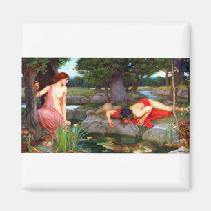 Aimant John William Waterhouse Echo et Narcissus