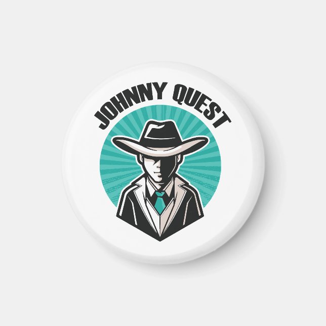 Aimant Johnny Quest (Devant)