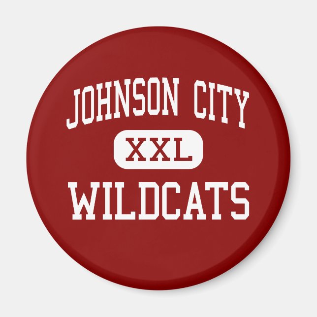 Aimant Johnson City - Wildcats - High - Johnson City (Devant)