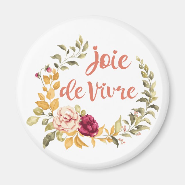 Aimant Joie de Vivre (Devant)