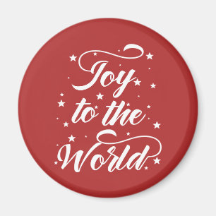 Aimant joie pour le monde Noël