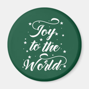 Aimant joie pour le monde Noël