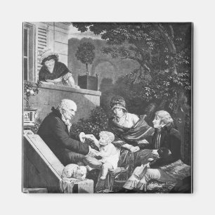 Aimant Joies d'être un père, c.1797