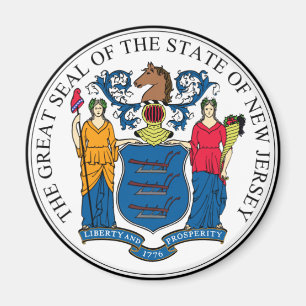 Aimant Joint d'état de New Jersey